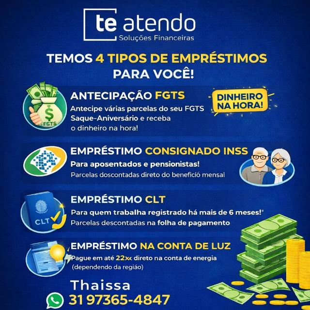 Imagem do Grupo de WhatsApp Empréstimo CLT & FGTS & LUZ & INSS💲💸🫰🏼