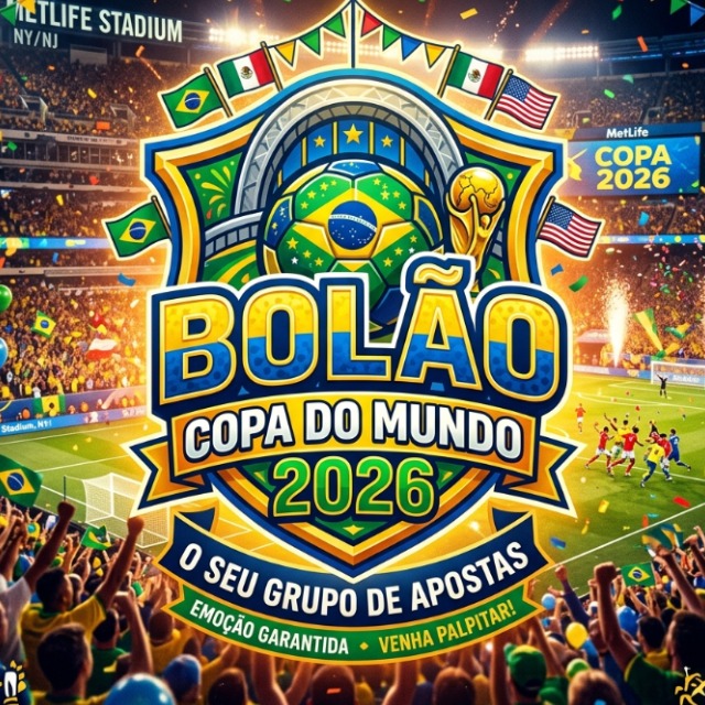 Imagem do Grupo de WhatsApp Bolão da Copa 2026 🇧🇷 | Juliana